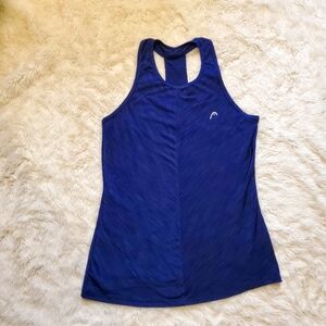 Head Small Women's Tank Top Dark Blue